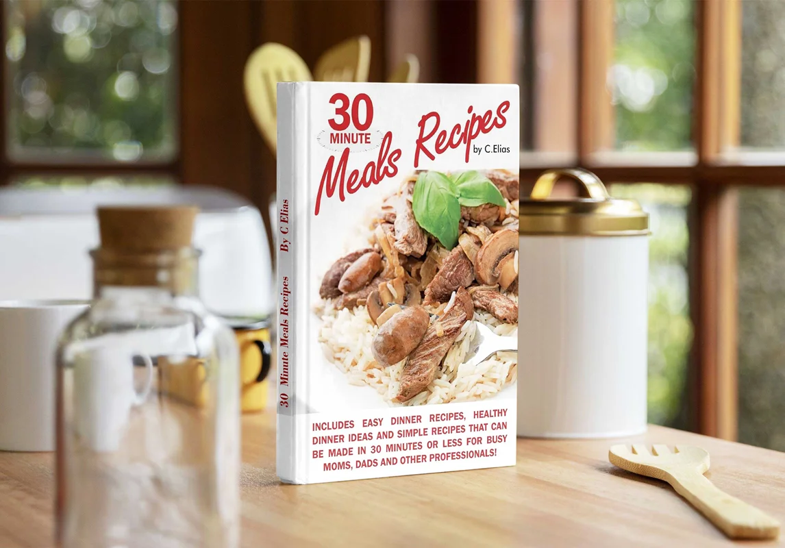 کتاب آشپزی سریع وعده‌های ۳۰ دقیقه‌ای