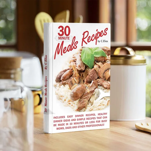 کتاب آشپزی سریع وعده‌های ۳۰ دقیقه‌ای