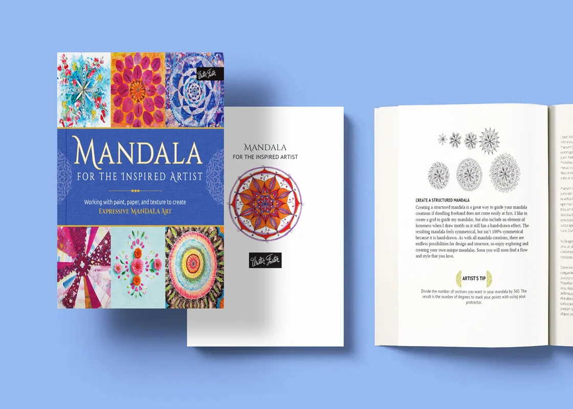 ماندالا برای الهام هنرمند Mandala for the Inspired Artist